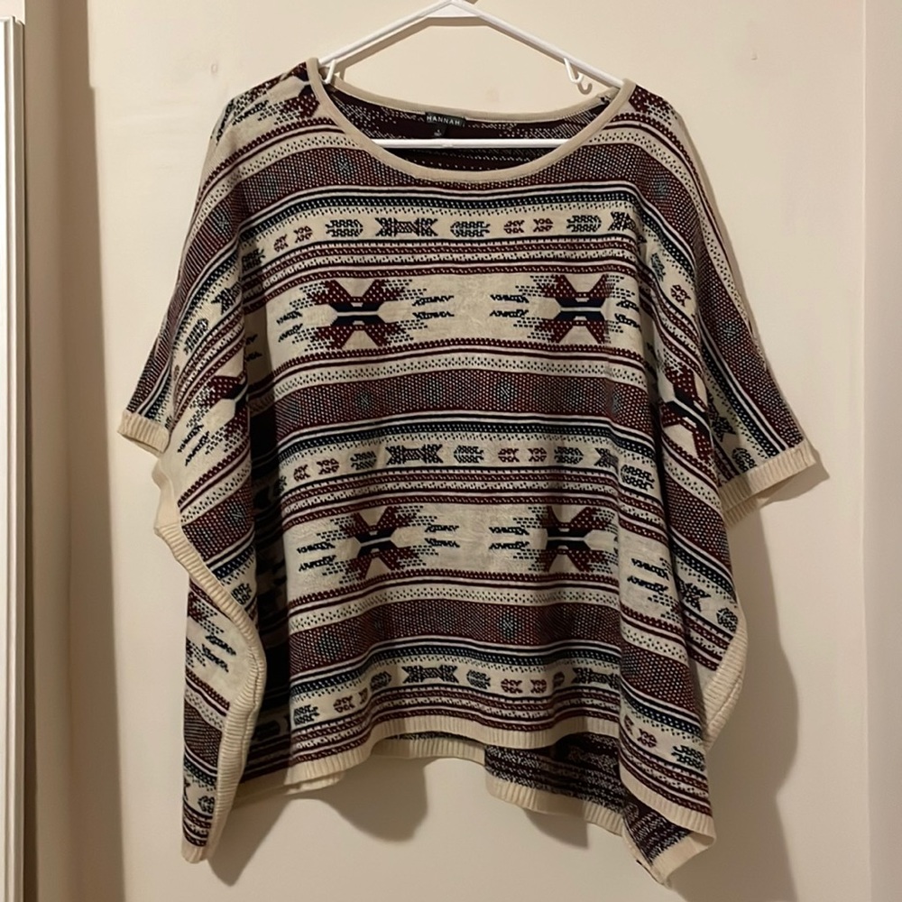 Cozy poncho